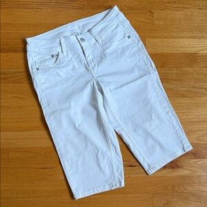 Tommy Bahama White Denim Bermuda Shorts
